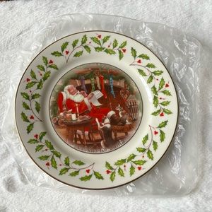 Lenox Holiday “Cookies for Santa” plate & cup